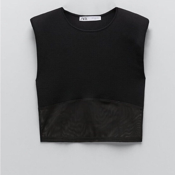 Zara Tops - Zara Black Sleeveless Top